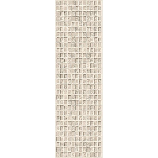 Elysium Tiles, Ceramic Tile, Elevation Sand Project, 11.5" x 39.5"