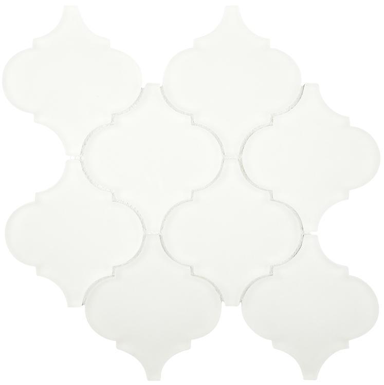 Elysium Tiles, Mosaic Glass, Arabesque, Multi-color, Multi-size