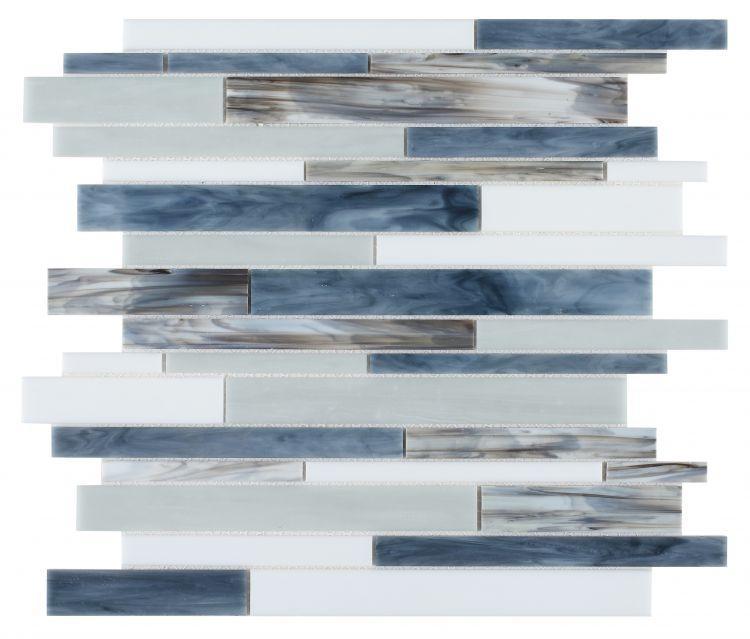 Elysium Tiles, Mosaic Glass, Newport, Multi-size