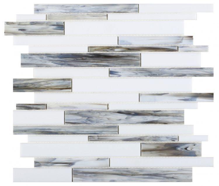 Elysium Tiles, Mosaic Glass, Newport, Multi-size