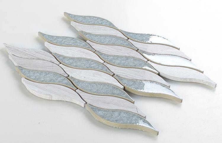 Elysium Tiles, Mosaic Glass, Pontus, Multi-size