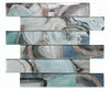 Elysium Tiles, Mosaic Glass, Casale, Multi-color, 11.75" x 11.75"