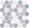 Elysium Tiles, Mosaic Glass, Stoneblend, Multi-color, Multi-size