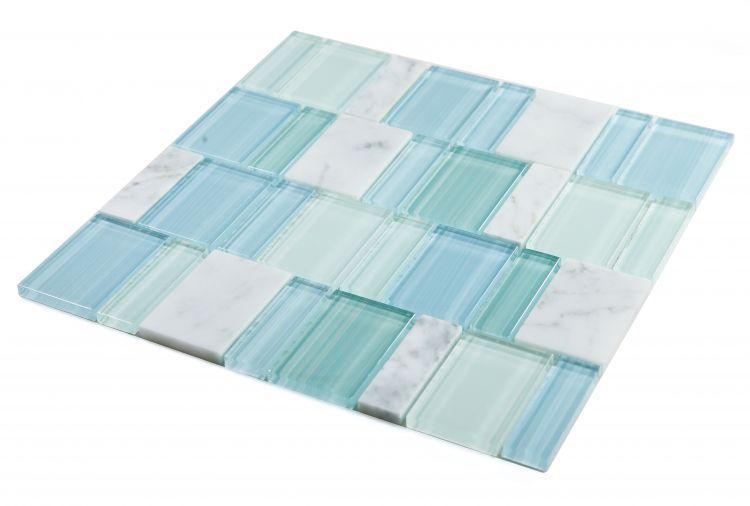 Elysium Tiles, Mosaic Glass, Prime, Multi-size