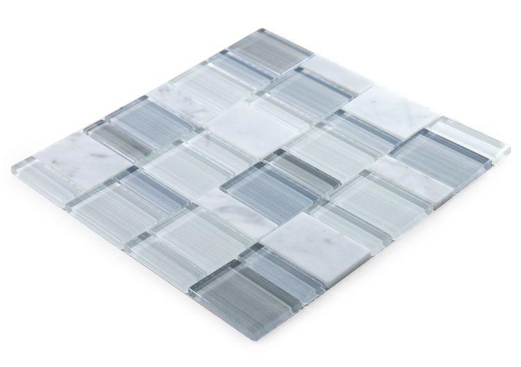 Elysium Tiles, Mosaic Glass, Prime, Multi-size