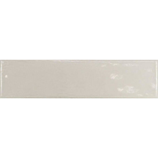 Elysium Tiles, Ceramic Tile, Villa Rica Clear Grey, 3" x 12"