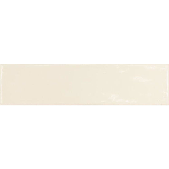 Elysium Tiles, Ceramic Tile, Villa Rica Ivory, 3" x 12"