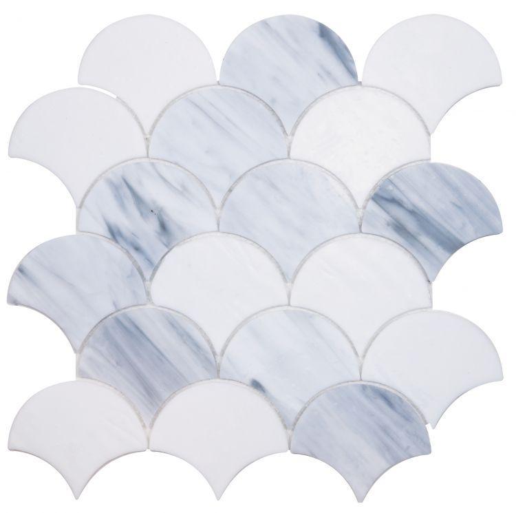 Elysium Tiles, Mosaic Glass, Newport, Multi-size