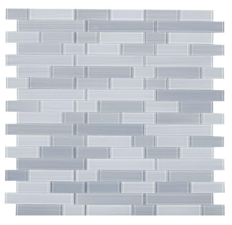 Elysium Tiles, Mosaic Glass, Casale, Multi-color, 11.75" x 11.75"