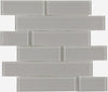 Elysium Tiles, Mosaic Glass, Casale, Multi-color, 11.75" x 11.75"
