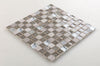 Elysium Tiles, Crackle Glass Mosaic, Swiss, Multi-size
