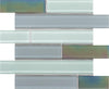 Elysium Tiles, Mosaic Glass, Casale, Multi-color, 11.75" x 11.75"