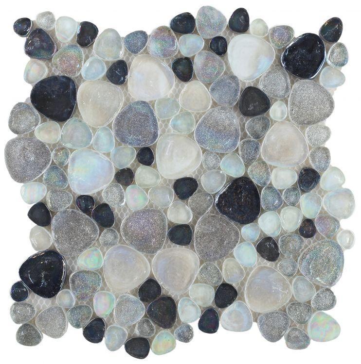 Elysium Tiles, Mosaic Glass, Inari, Multi-size