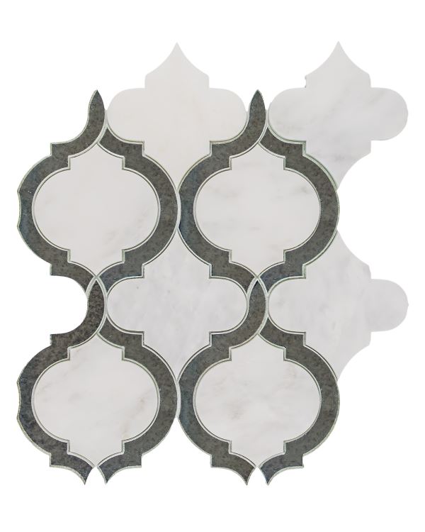 Elysium Tiles, Mosaic Glass, Alice, Multi-color, Multi-size