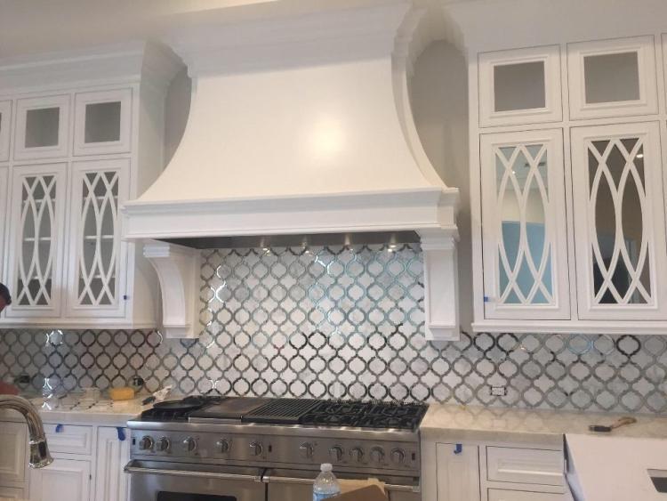 Elysium Tiles, Mosaic Glass, Alps, Casale, 11.75" x 11.75"