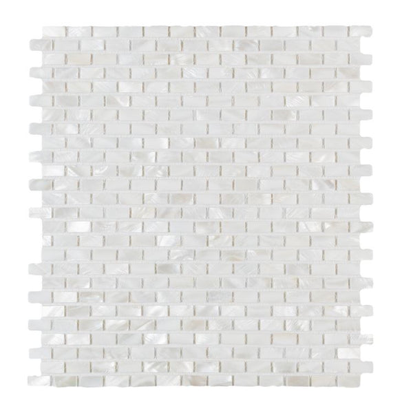 Elysium Tiles, Pearl Mosaic, Diana Pearl, 11.75" x 12"
