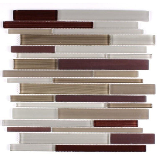Elysium Tiles, Pool Tiles, Merlot, 11.75