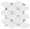 Elysium Tiles, Mosaic Glass, Crystal, Multi-color, Multi-size