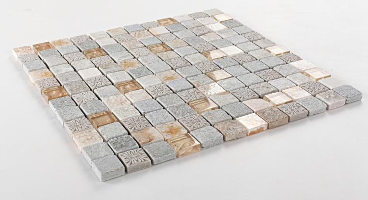 Elysium Tiles, Mosaic Glass, Selene, Multi-size