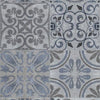 Porcelanosa Floor Tile, Antique, Multi-Color, 23" x 23"