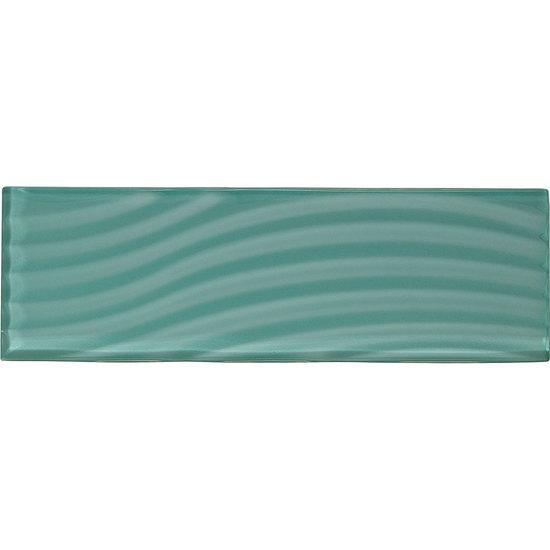 American Olean Glass Tile, Abstracts Collection, Multi-Color, 4x12