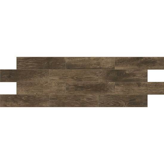 American Olean Glazed Porcelain Floor Tile, Harvest Grove Collection, Multi-Color, 6x24