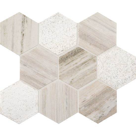American Olean Natural Stone, Mosaic Tile, Ascend Collection, Multi-Color, 14x12