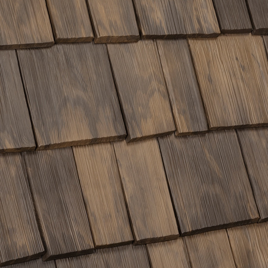 DaVinci Composite Roof Scapes, 12" BELLAFORTÉ Shake Roof Tile, Multi-Color