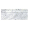 Soho Studio Marble Tiles, Base Molding, Multi-Color, 4x12