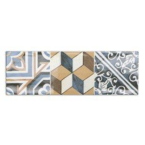 Soho Studio Ceramics Tiles, Bulevar, Multi-Color, 4x12