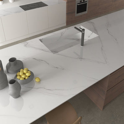 SinterClad, Porcelain Slab, Naturale Collection, Calacatta Lincon ...