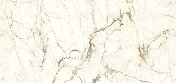 SapienStone, Single Porcelain Slab, Polished/Silky, Calacatta Macchia Vecchia, 126" x 60"