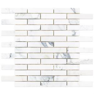 Soho Studio Marble Tiles, Calacatta, Multi-Color, 12x12