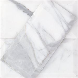 Soho Studio Marble Tiles, Calacatta, 3x6