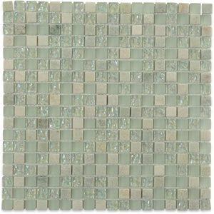 Soho Studio Closeout Tiles, Fusion Square, Multi-Color, 12x12