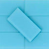 Soho Studio Glass Tile, Crystal Frosted, Multi-color, 3x6