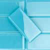 Soho Studio Glass Tile, Crystal Polished, Multi-color, 3x6