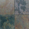American Olean Natural Stone, Floor Tile, Slate Collection, Multi-Color, 16x16
