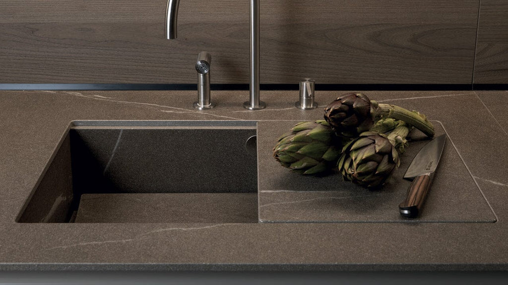 Laminam, Porcelain Slabs, In-side collection, Porfido Marrone Naturale