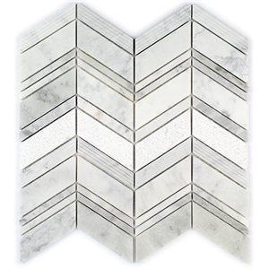 Soho Studio Marble Tiles, Field Stone, Multi-Color, 11x11