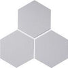 Cepac Porcelain Mosaic Tiles, Frost Proof/Acid Resistant, Retro, Multi-color, 5″ Hexagon