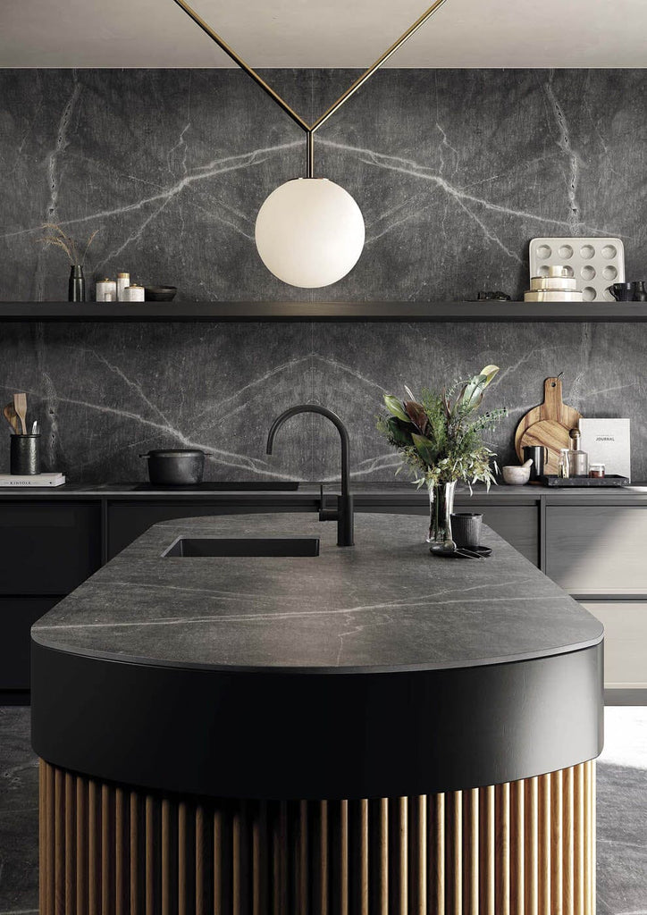 Infinity, Ceramic Slabs, Atlantis Grey SE08 – Factor Home & Design