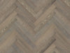 Monarch Plank, Prefinished Hardwood, Lago Herringbone Collection, 3mm Top Layer, Urethane Finish, Vico Herringbone, 4-3/8” x 26”