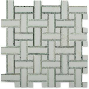 Soho Studio Marble Tiles, Lattice, Multi-Color, 12x12