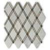 Soho Studio Marble Tiles, Majestic, Multi-Color, 11x12