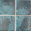 Fujiwa Pool Tiles, Patina Series, Multi-color, 6" x 6"