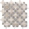 Mir Mosaic, Skalini Tiles, Waterjet Collection, Shape 7, 11.6" x 11.6"