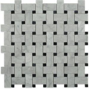 Soho Studio Marble Tiles, Aluminum Silver, 12x12