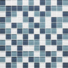 American Olean Glass Mosaics Blend Tile, Color Appeal Collection, Multi-Color, 12x12
