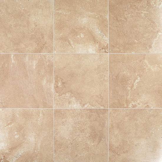 American Olean Ceramic Floor Tile, Abound Collection, Multi-Color, 18x18